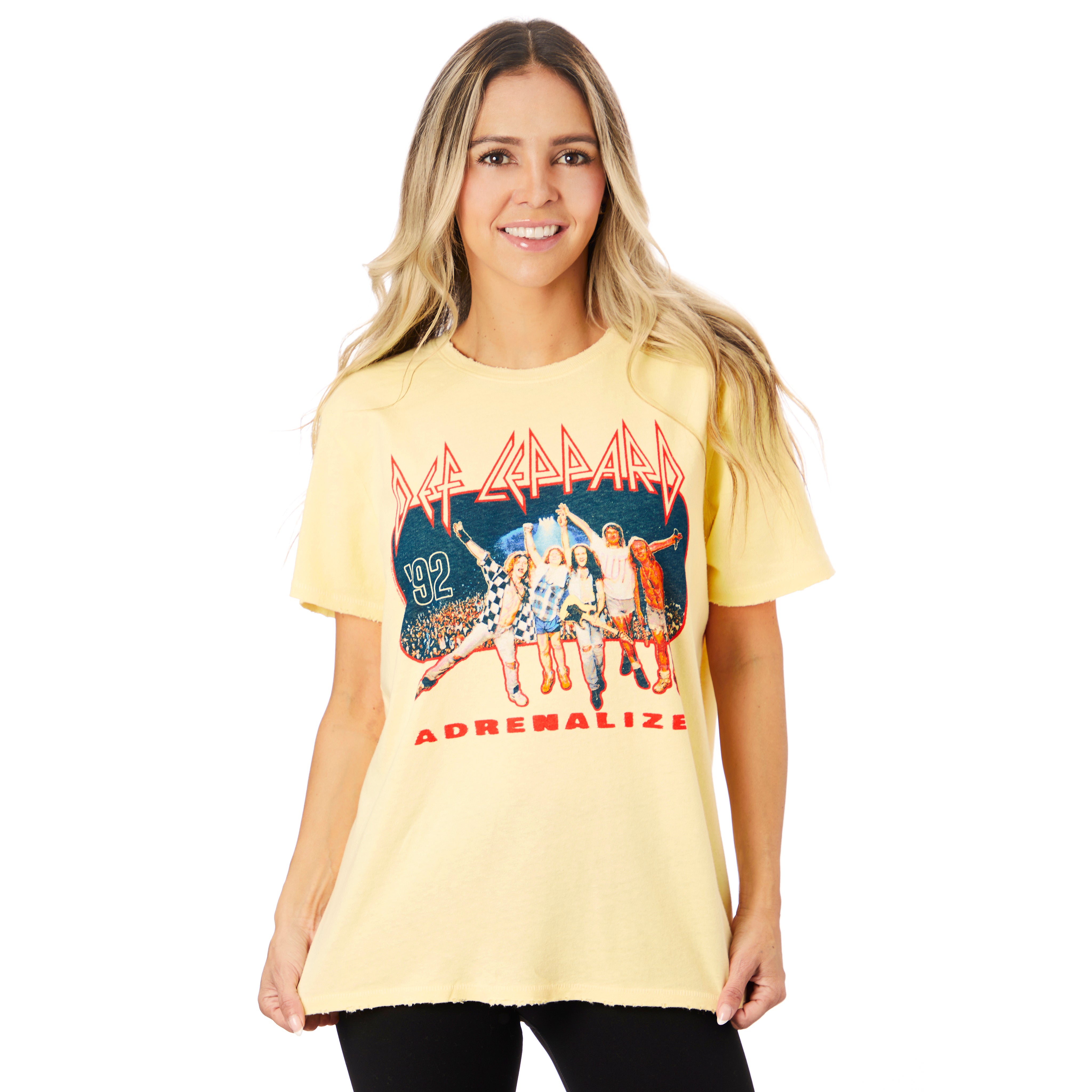 Def Leppard 92 Vintage Tee - Denny's