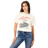 Heartbeat Of America Crop Tee - Denny's