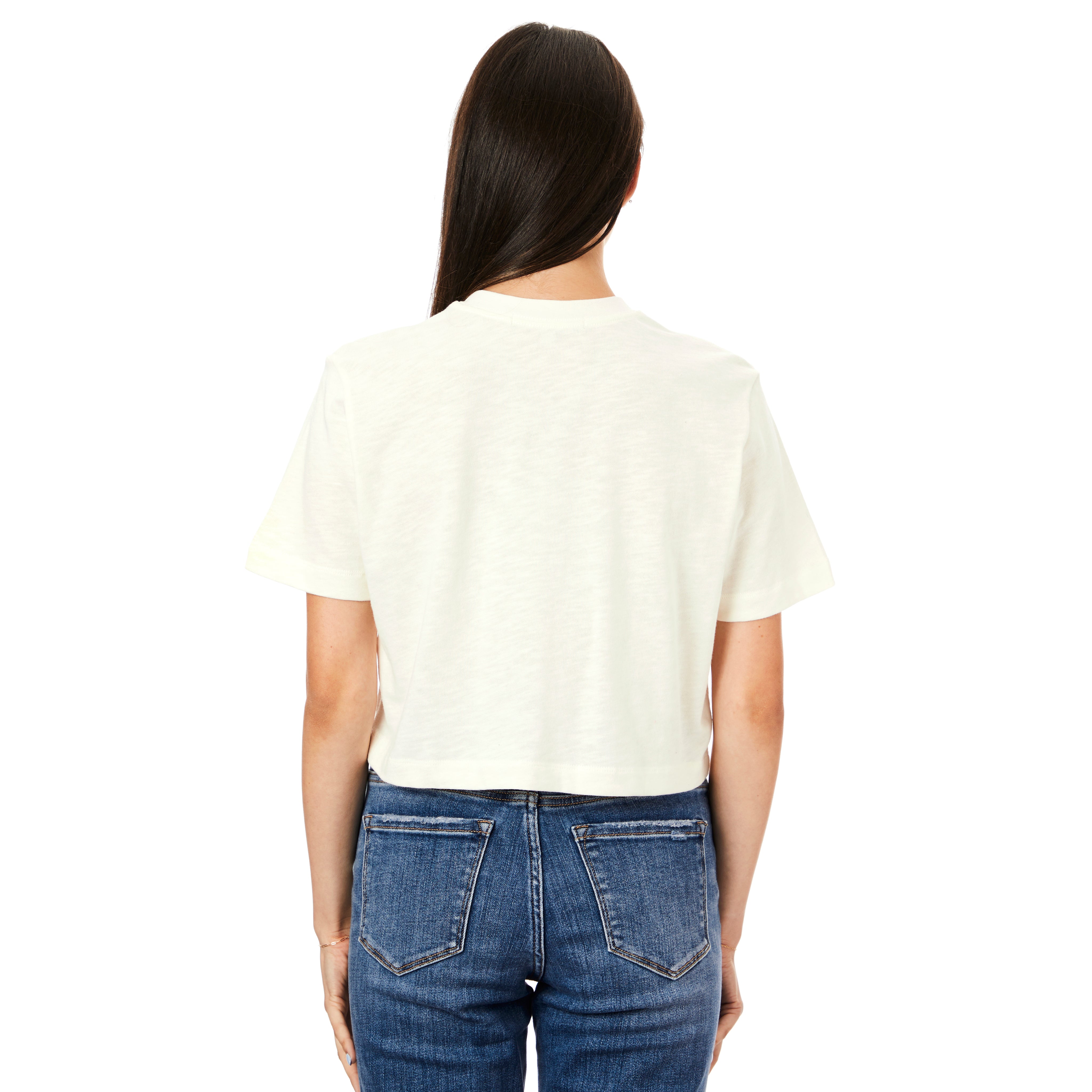 Heartbeat Of America Crop Tee - Denny's