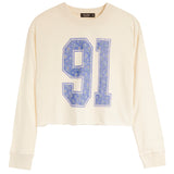 91 Floral Sweatshirt