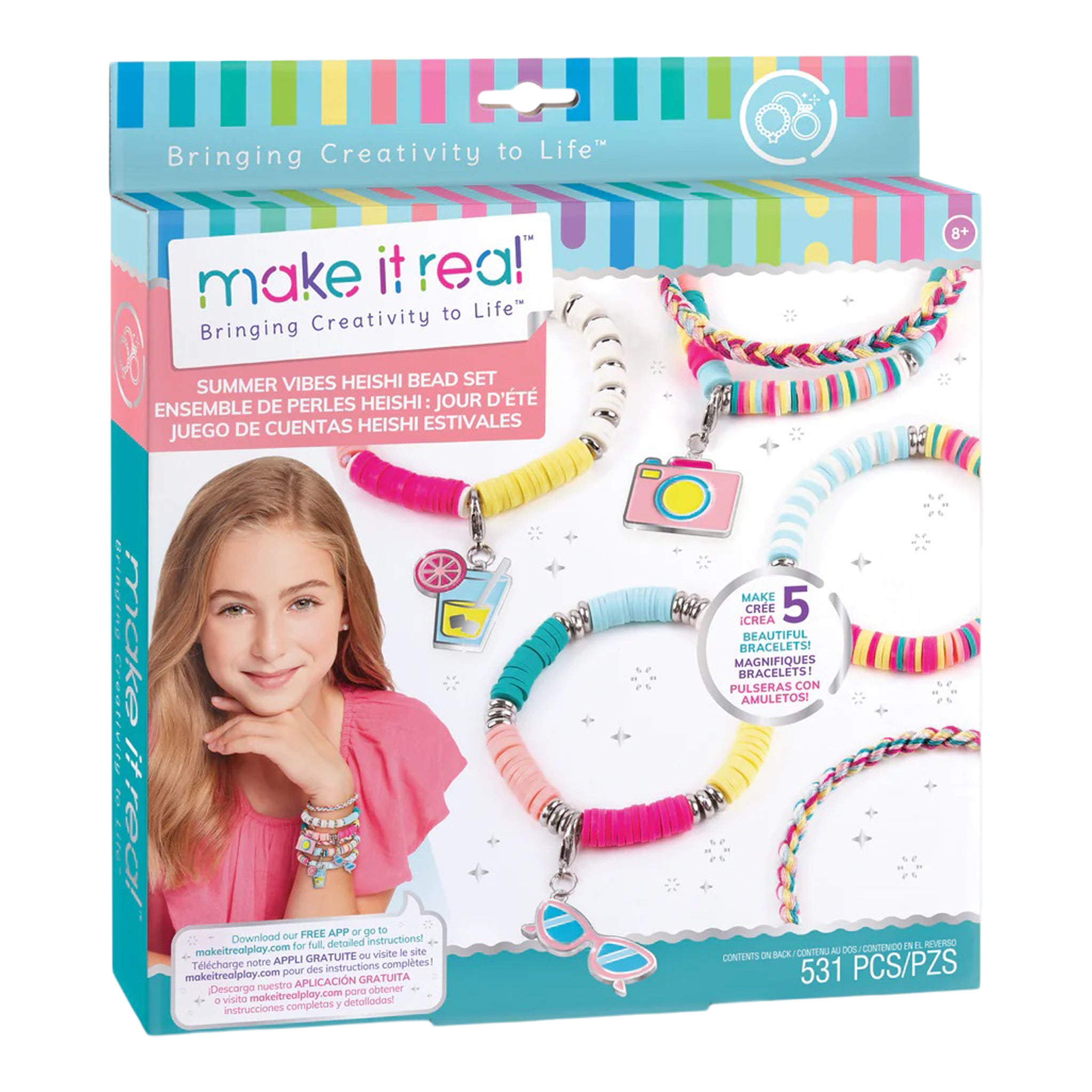 Summer Vibes Heishi Bead Set - Denny's
