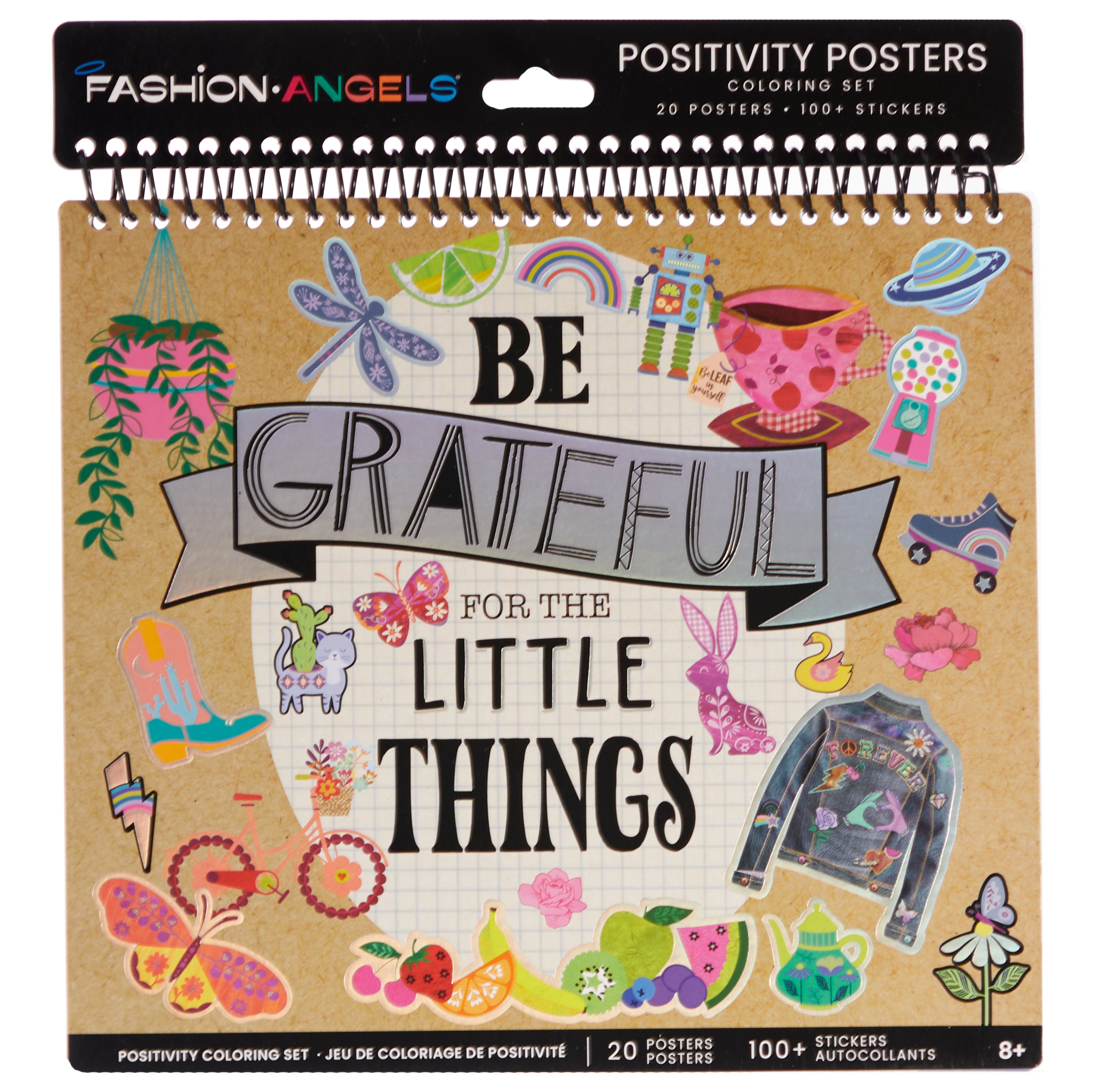 Positivity Posters Coloring Set - Denny's