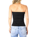 Ribbed Twist Tube Top - Denny's