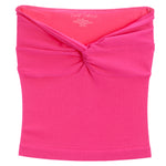 Ribbed Twist Tube Top - Denny's