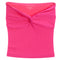 Ribbed Twist Tube Top - Denny's