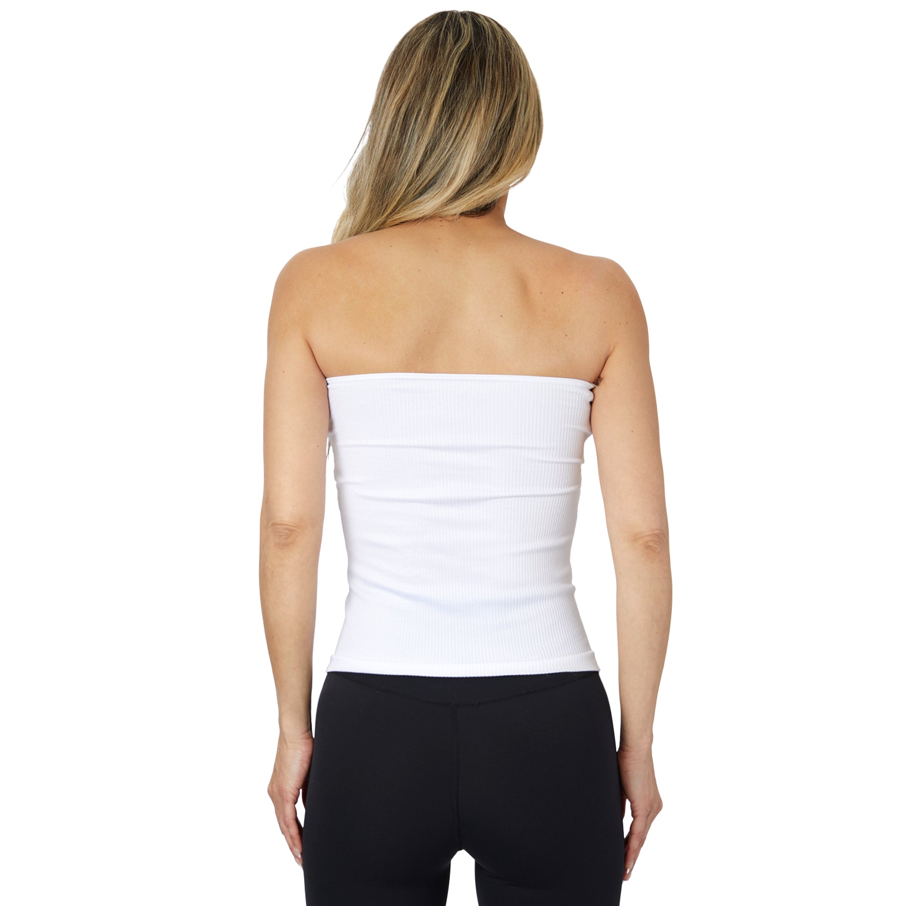 Ribbed Twist Tube Top - Denny's