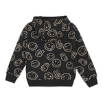 Smiley Peace Printed Sweatshirt - Denny's