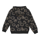 Smiley Peace Printed Sweatshirt - Denny's