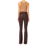 Bridget High Rise Wax Coated Bootcut - Denny's