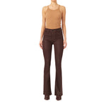 Bridget High Rise Wax Coated Bootcut - Denny's