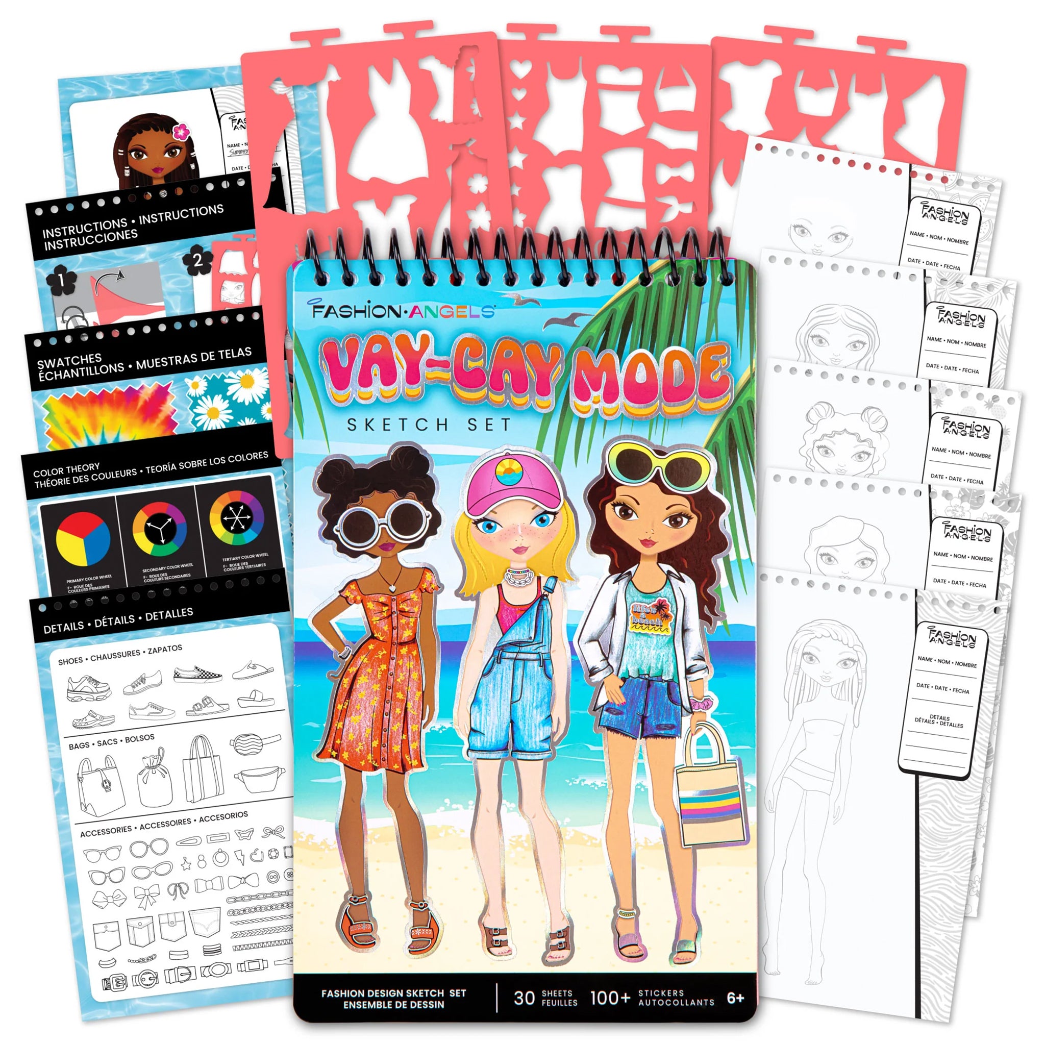 Vacay Mode Compact Sketch Set - Denny's