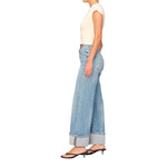 Hepburn Ravello Cuffed Wide Leg Pant - Denny's