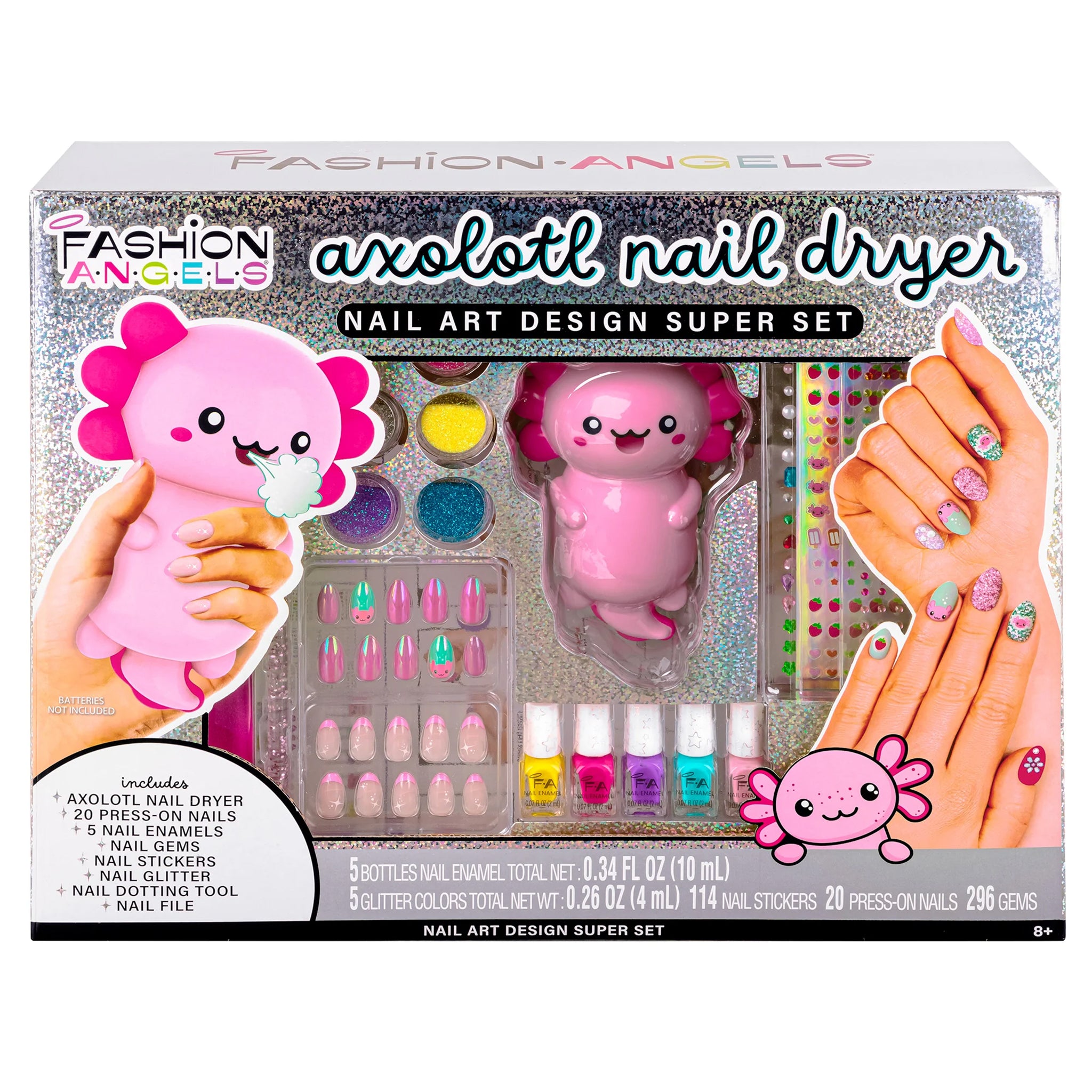 Axolotl Nail Art Design Super Set - Denny's