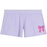 Short With Heart Bow