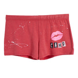 Camp Kiss Short With Splatter