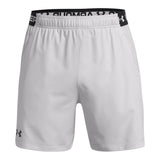 UA Varnish Woven 6" Short - Denny's