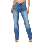 Halle High Rise Straight Leg Jean - Denny's