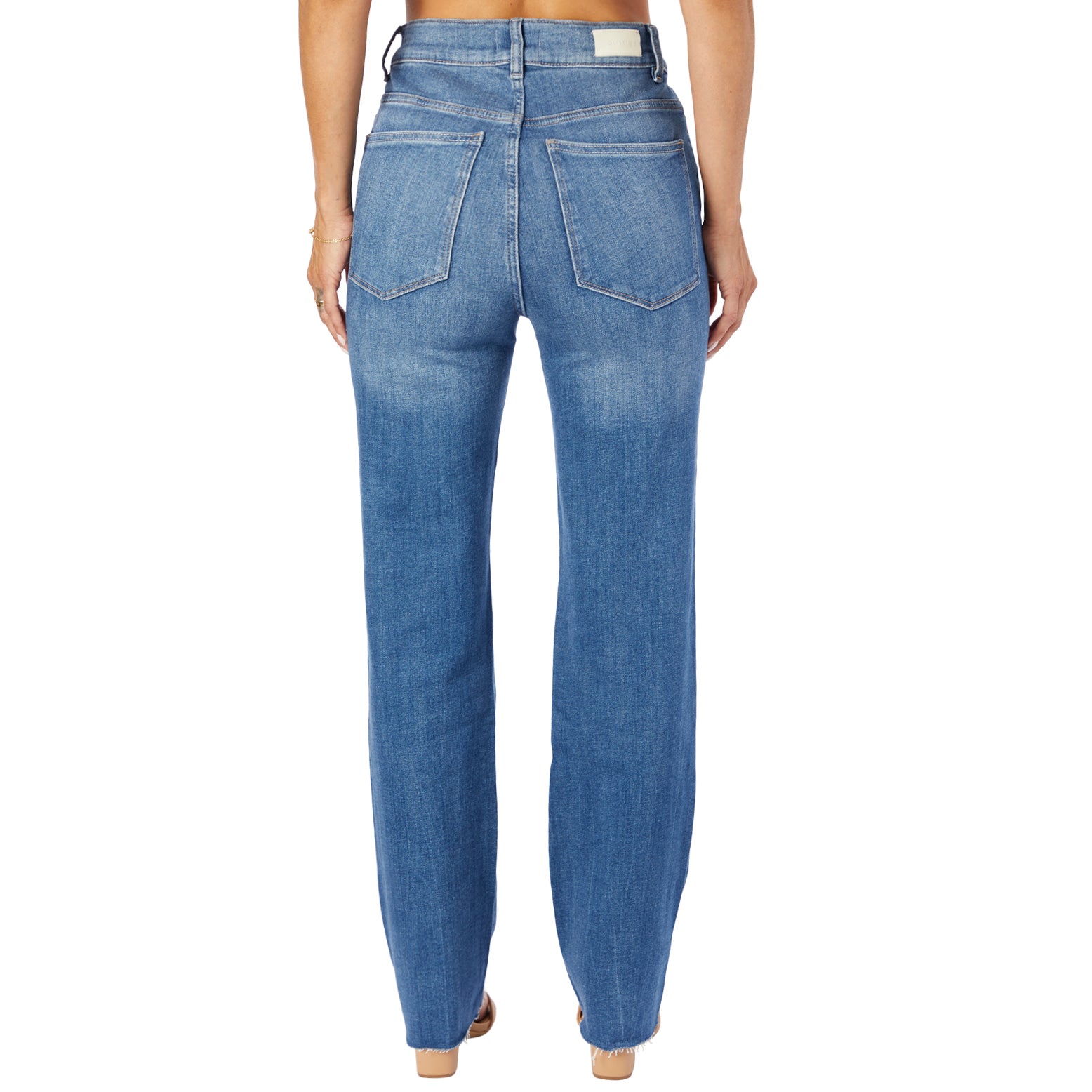 Halle High Rise Straight Leg Jean - Denny's
