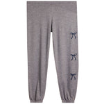 3 Navy Bows Jogger - Denny's