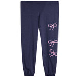3 Pink Bows Jogger - Denny's
