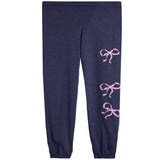 3 Pink Bows Jogger - Denny's
