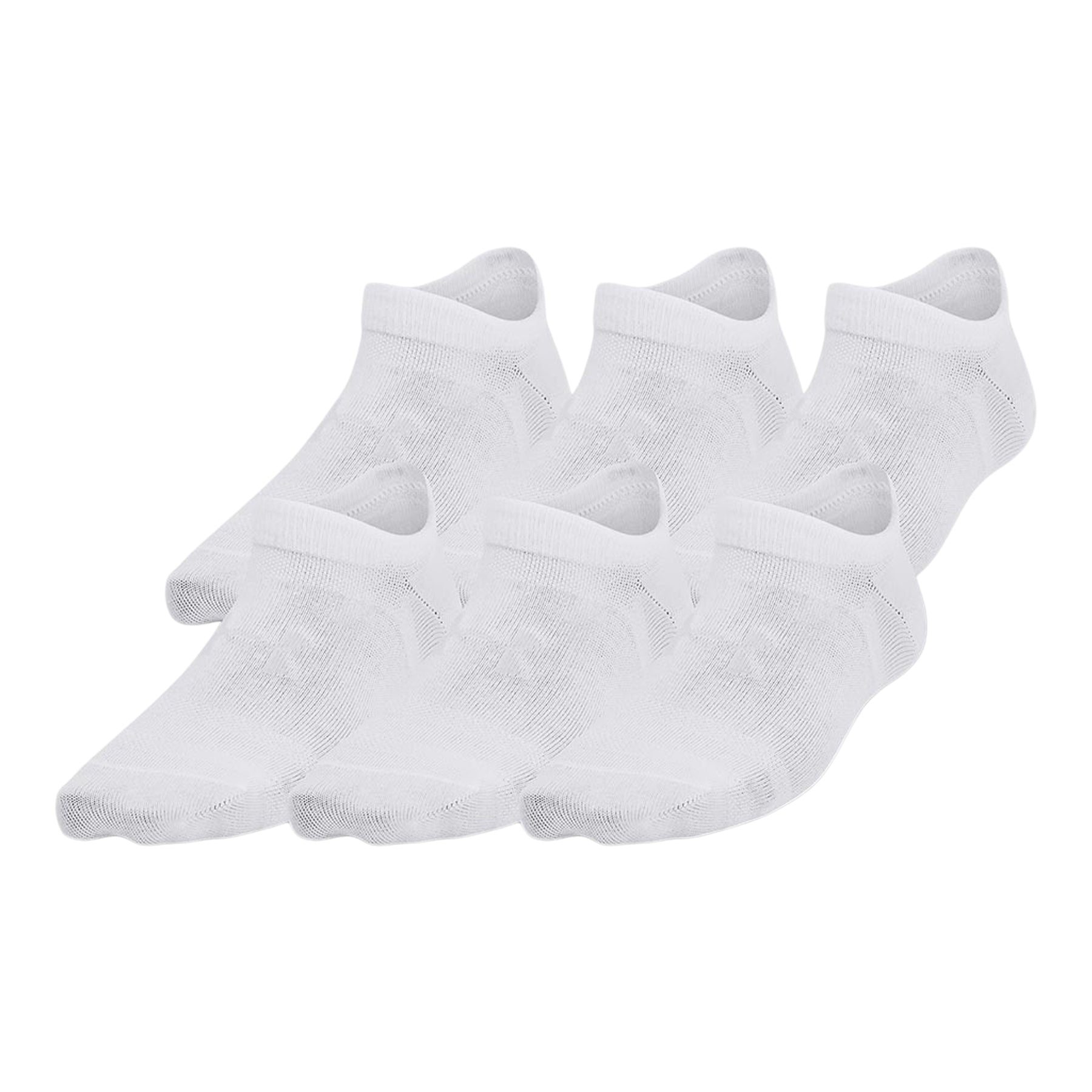 UA Essential 6-Pack No-Show Socks - Denny's