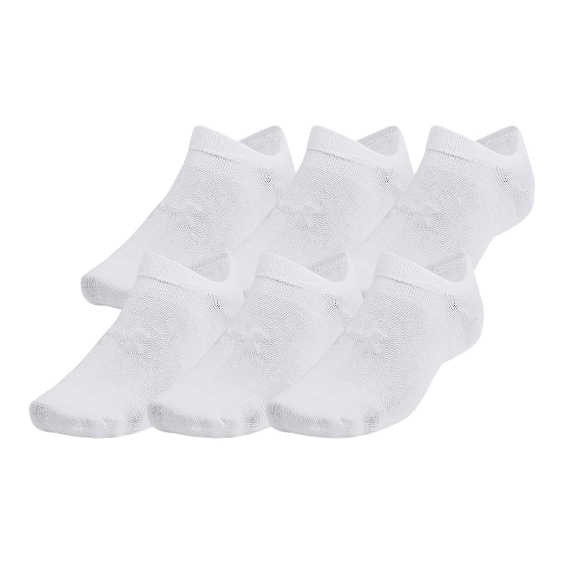 UA Essential 6-Pack No-Show Socks - Denny's