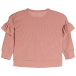 Drop Shoulder Ruffle Top - Denny's