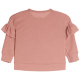 Drop Shoulder Ruffle Top - Denny's