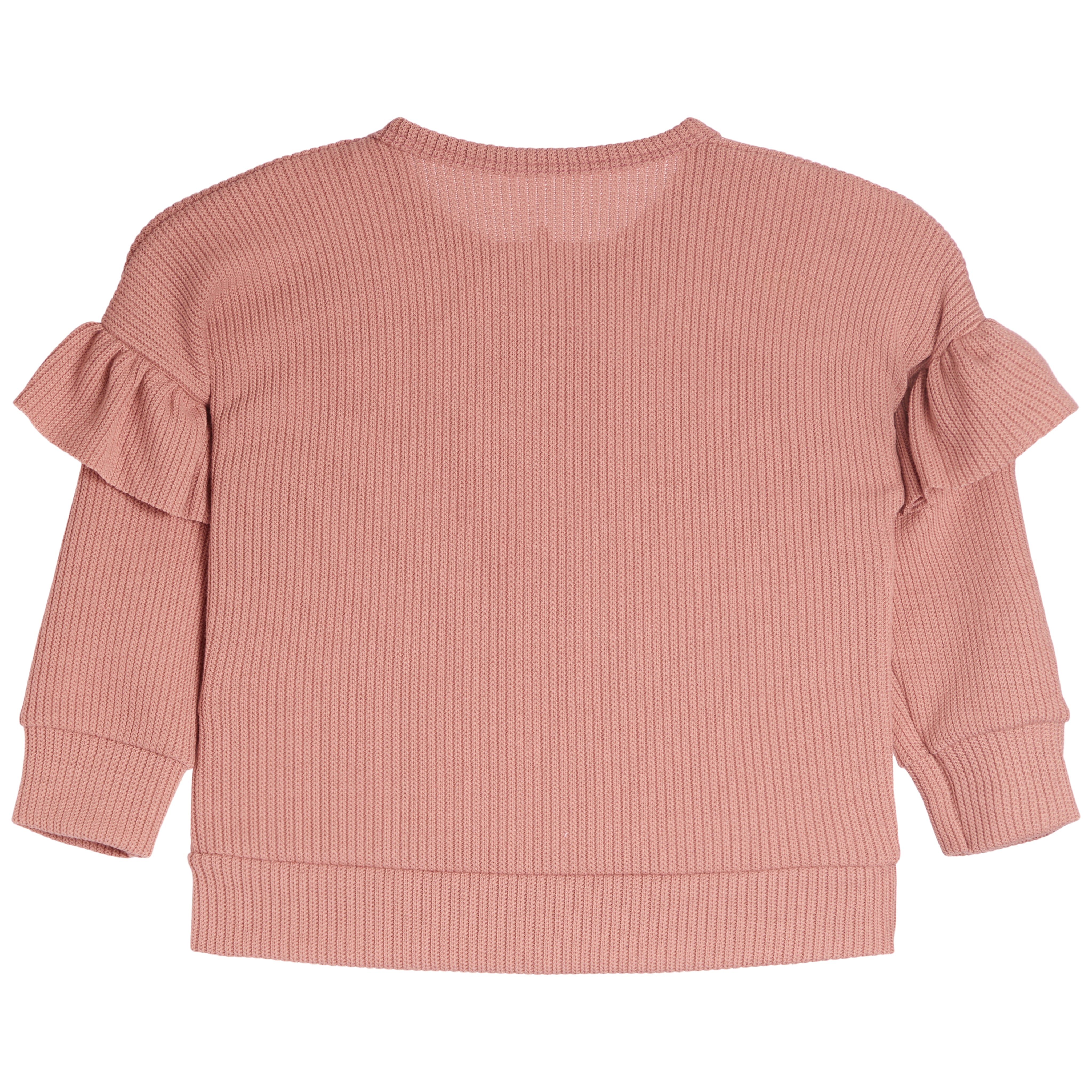 Drop Shoulder Ruffle Top - Denny's