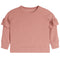 Drop Shoulder Ruffle Top - Denny's