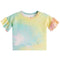 Pastel Tye Dye Ruffle Sweatshirt - Denny's