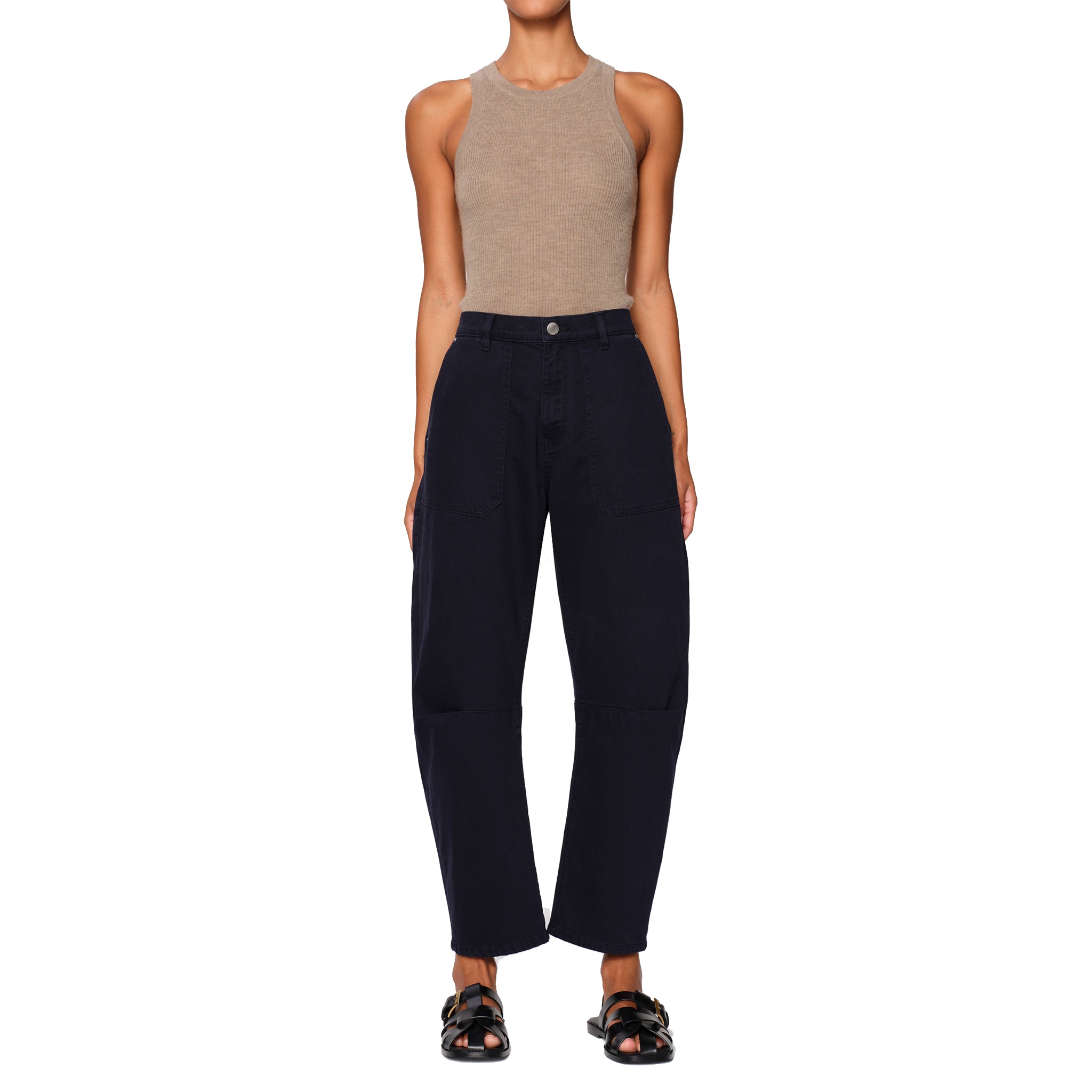 BIllie Twill Barrel Pant - Denny's