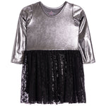 Long Sleeve Tulle Dress - Denny's