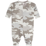 Grey Hacci Camo Union Suit