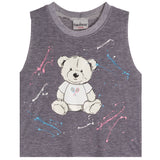 Teddy Splatter Tank Top