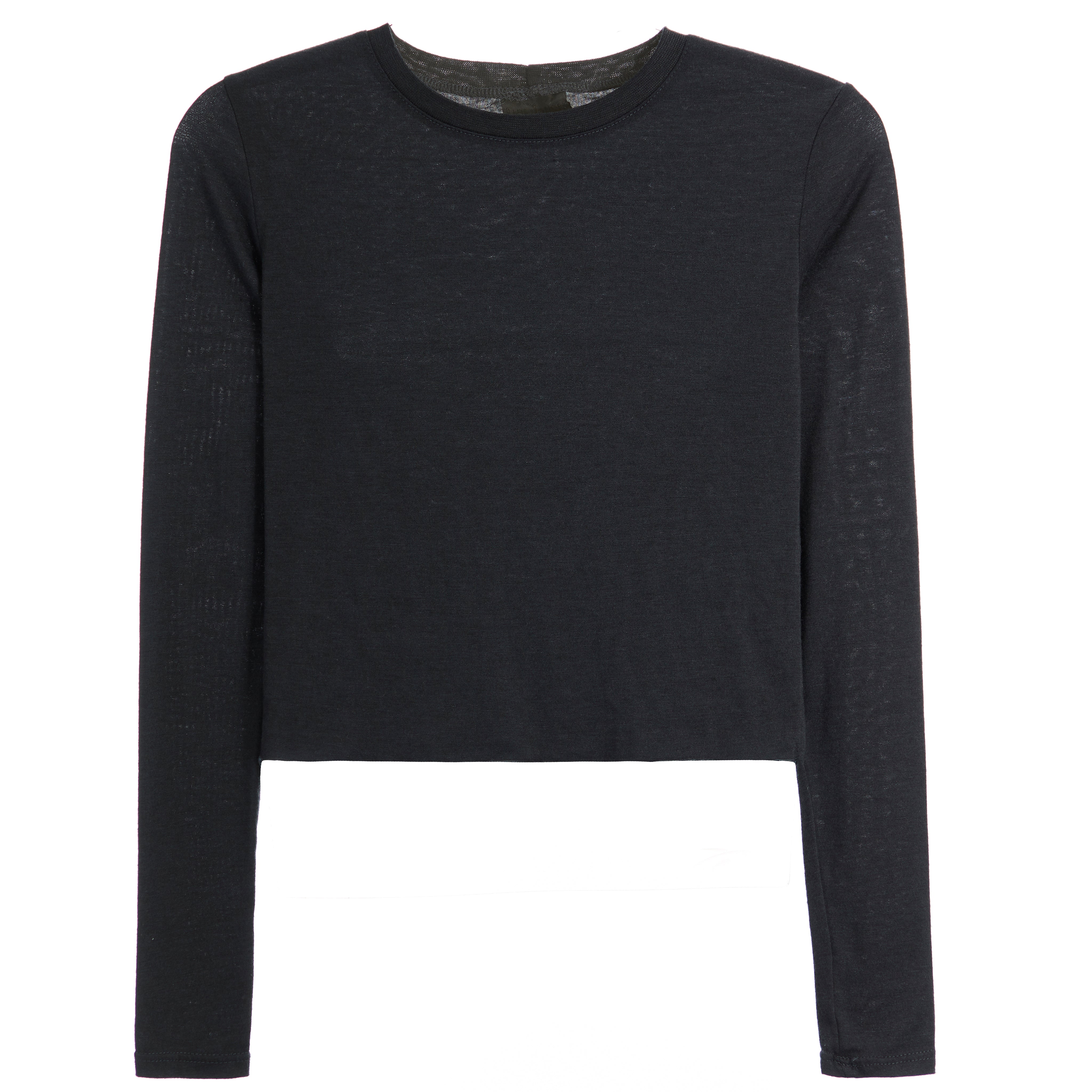 Long Sleeve Crop Top - Denny's