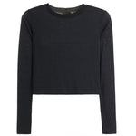 Long Sleeve Crop Tee - Denny's