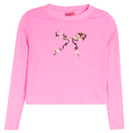 Floral Bow Long Sleeve Tee - Denny's