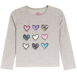 Drippy Hearts Long Sleeve Shirt - Denny's