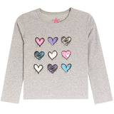 Drippy Hearts Long Sleeve Shirt - Denny's