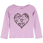 Foil Hearts in Heart Tee - Denny's
