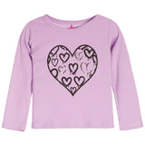 Foil Hearts in Heart Tee - Denny's
