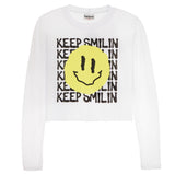 Keep Smiling Long Sleeve Tee - Denny's