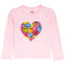 Multi Smiley Heart Long Sleeve Tee - Denny's