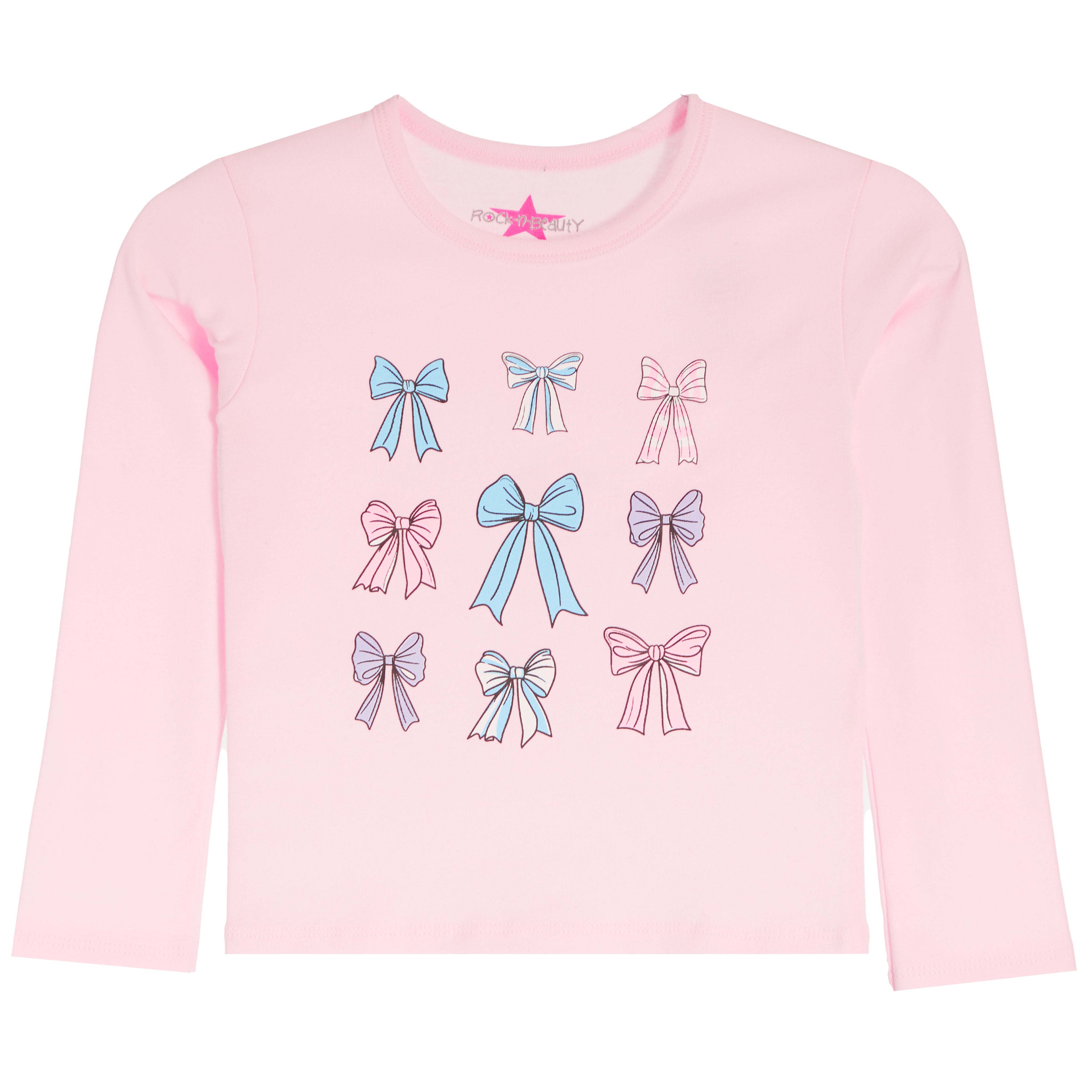 Multi Bows Long Sleeve Tee - Denny's