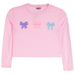 Three Bows Long Sleeve Tee - Denny's