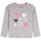 Multi Scribble Hearts LS Tee - Denny's