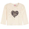 Zebra Stud Heart Tee - Denny's