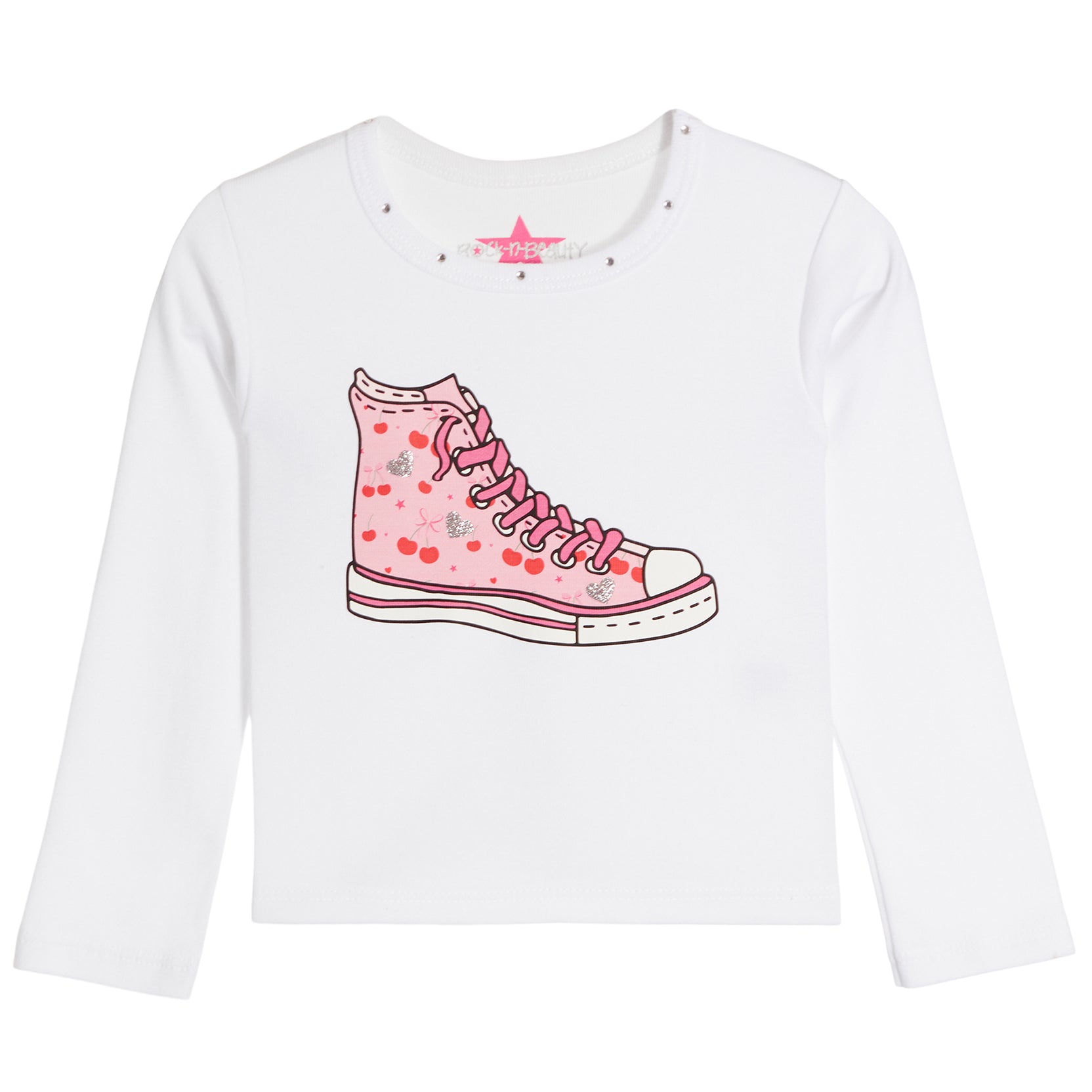 Cherry Sneaker Long Sleeve Tee - Denny's